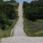 Gravel road in Kansas